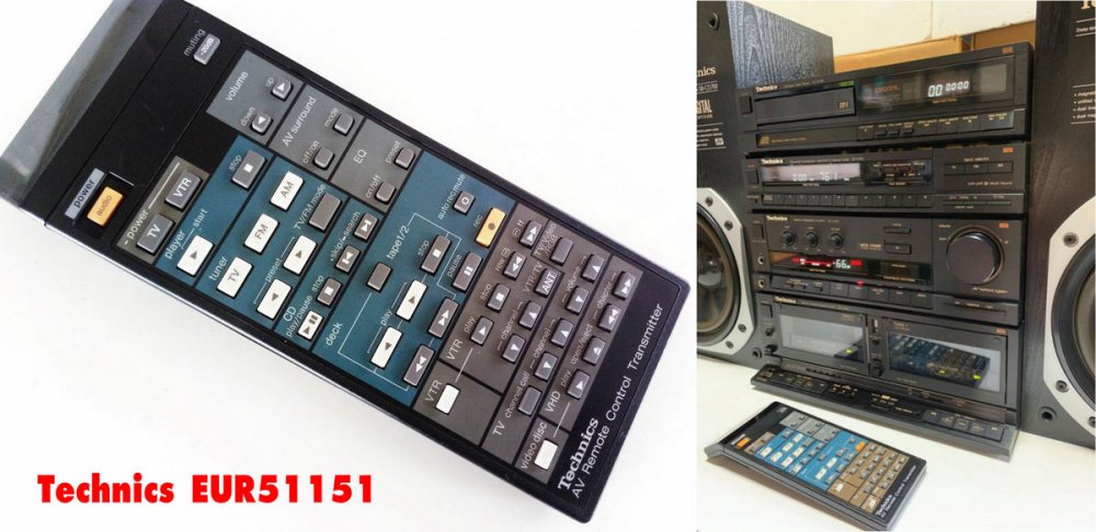 รีโมท Technics EUR51151