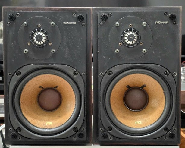 ขายลำโพง PIONEER CS-X1 ลำโพง Bookshelf ดอก FB ลายไม้ สวย เสียงดี Made in Japan