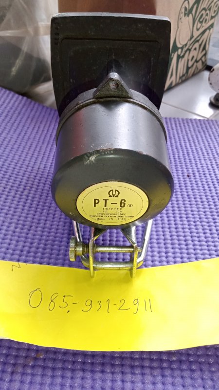Pioneer PT-6 tweeter horn รุ่นใหญ่สุดพร้อมขา