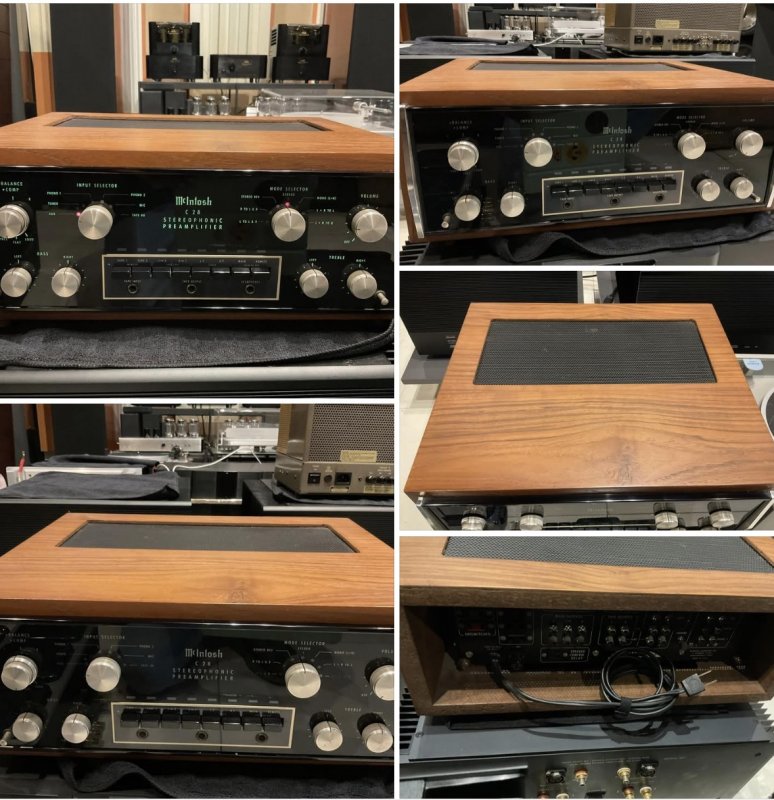 ขายปรีแอมป์เสียงดีตัวตำนาน McIntosh C28 สภาพสวยเข้าใหม่