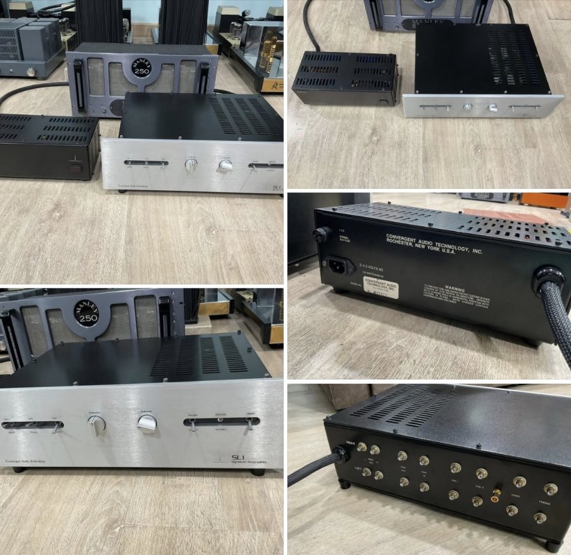 ขายปรีแอมป์หลอดไฮเอนด์ตัวเทพตำนาน Convergent SL-1 Signature เข้าใหม่