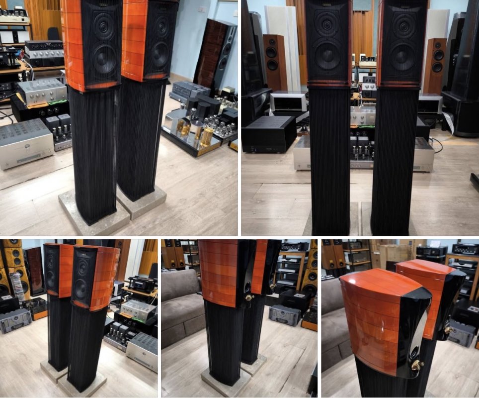 ขายลำโพงวางหิ้งไฮเอนด์พร้อมขาตั้ง Sonus Faber Guarneri Memento สภาพงามหยด