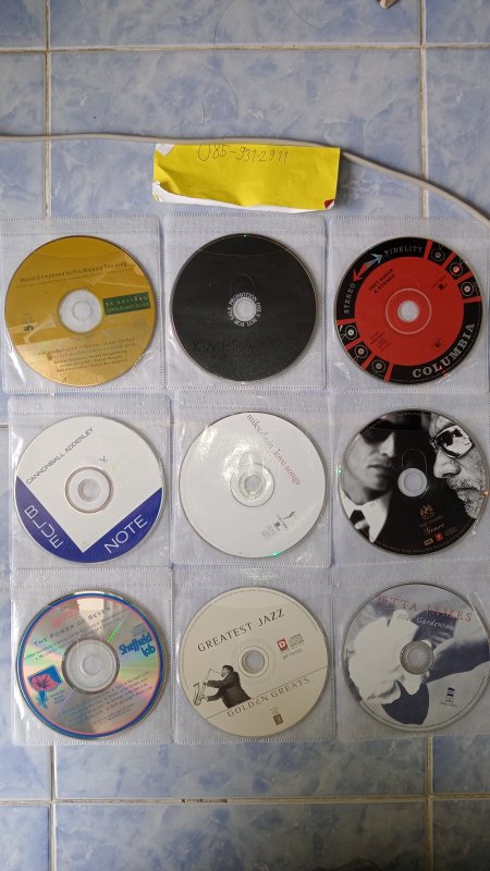 Jazz/blue เกือบทั้งหมดเพราะทุกแผ่นตามรูป