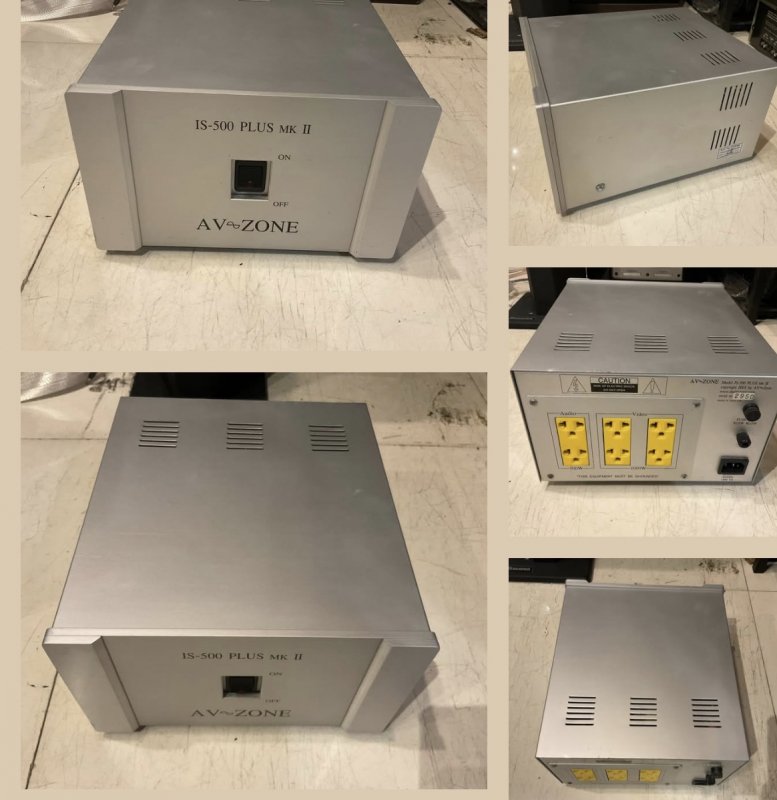 ขายเครื่องกรองไฟแบรนด์ไทยนิยม AV Zone IS-500 Plus MKII เข้าใหม่