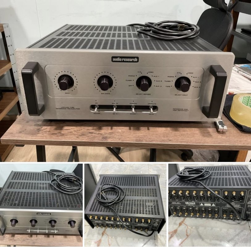 ขายปรีแอมป์หลอดไฮเอนด์ตัวเทพ Audio Research Reference ONE กล่องครบเข้าใหม่