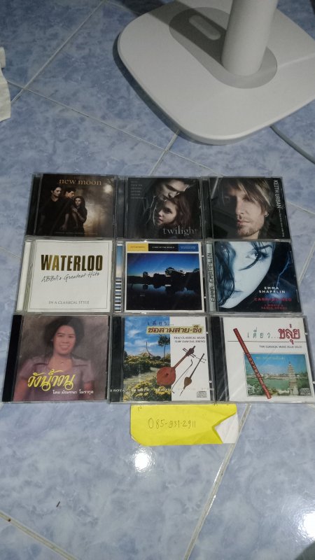 9แผ่นสวยใหม่เอาไปฟังเล่น