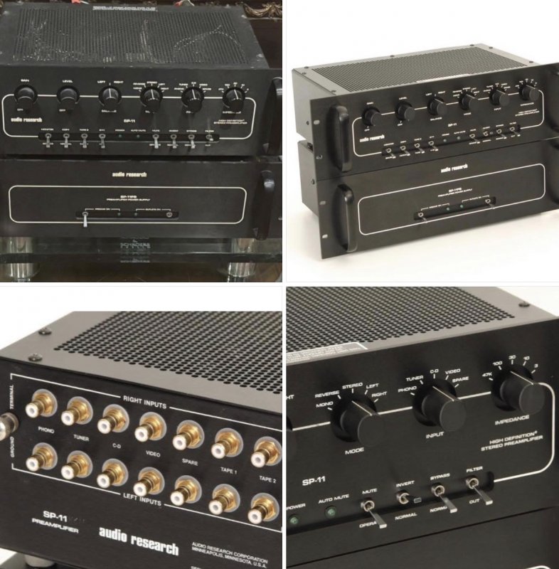 ขายปรีแอมป์หลอดไฮเอนด์ตำนาน Audio Research SP-11 MK1 เข้าใหม่