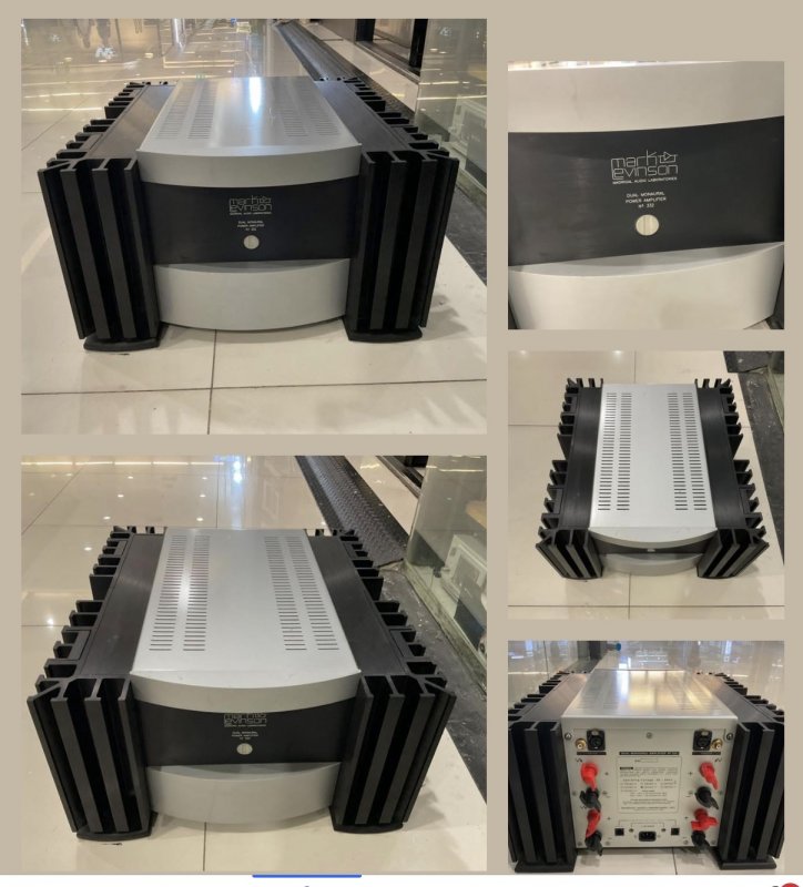 ขายเพาเวอร์แอมป์ไฮเอนด์แบรนด์นิยม Mark Levinson N°332 ถูกๆ สภาพดีเข้าใหม่