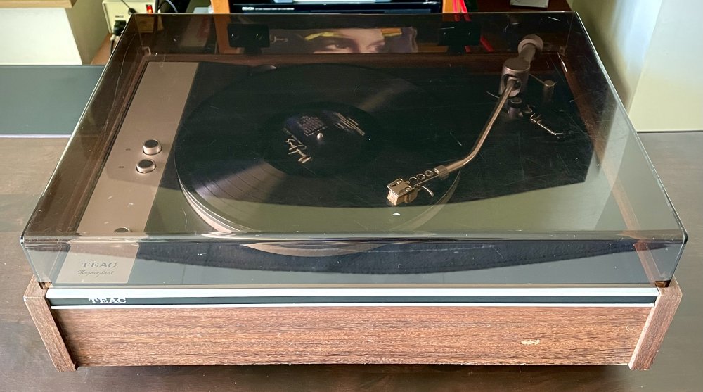 TEAC TS-85 Turntable magnet-float mechanism