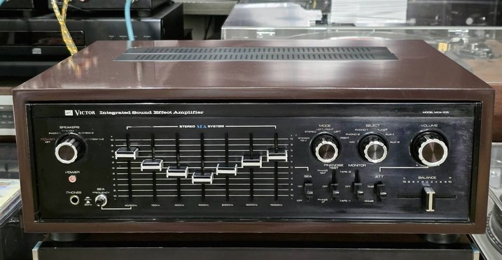 ขายแอมป์ VICTOR (JVC) รุ่น MCA-105 สภาพสวยมาก เสียงดี Made in Japan