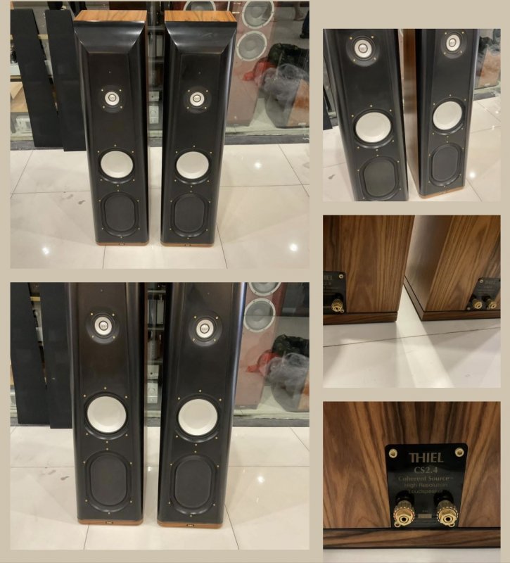 ขายลำโพงตั้งพื้นไฮเอนด์เสียงดีมาก Thiel CS 2.4 สภาพดีเข้าใหม่