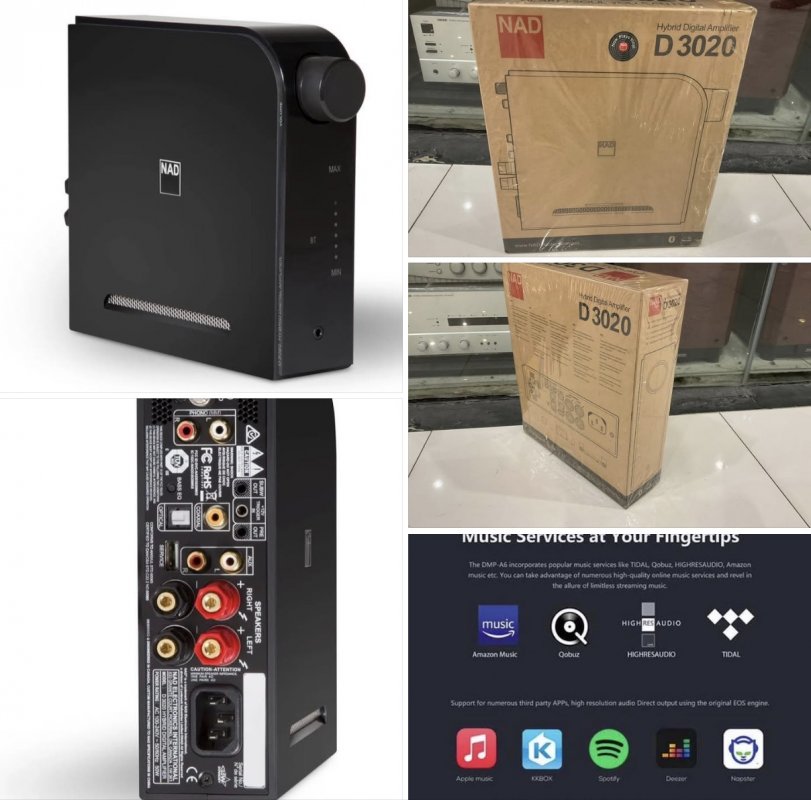 ขายอินติเกรตแอมป์แบรนด์ฮิตของใหม่ NAD D 3020 V2 New sealed