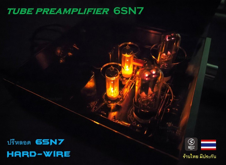 Tube preamplifier 6SN7 (All New) -- มีรีิวิวเสียงให้ฟัง --