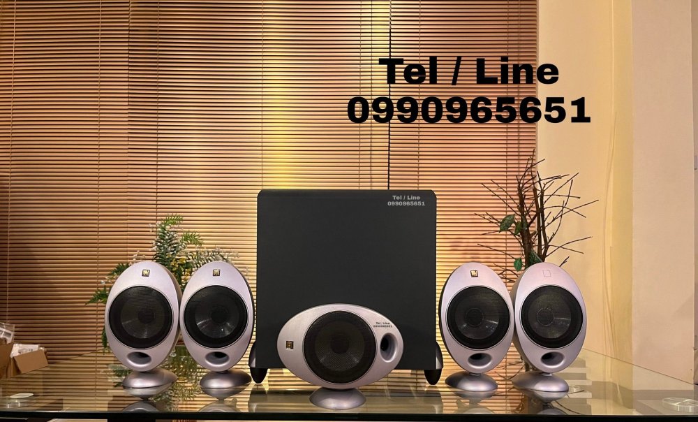 ชุดลำโพง KEF ระบบ 5.1 เสียงดีๆน่าสะสมมากๆๆค่ะ