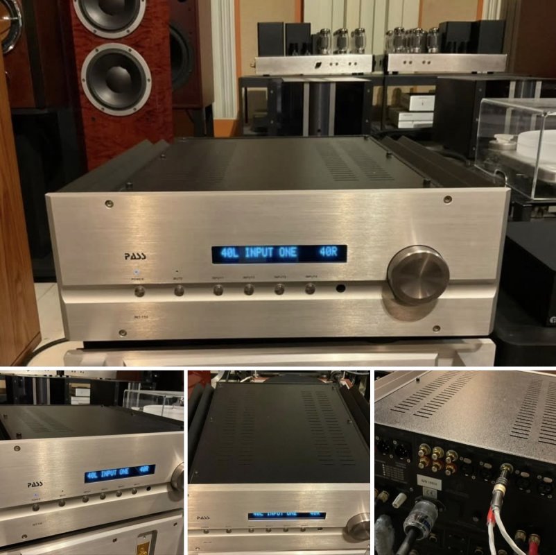 ขายอินติเกรตแอมป์ไฮเอนด์เสียงดี Pass Labs INT-150 สภาพเข้าใหม่