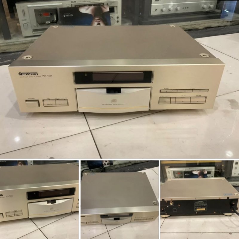ขายเครื่องเล่นซีดีเสียงดีแบรนด์ดังญี่ปุ่น PIONEER PD-T05 สภาพดีเข้าใหม่
