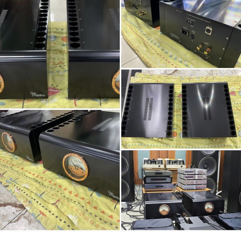ขายเพาเวอร์แอมป์คู่ใหญ่ไฮเอนด์ Dan D’Agostino Progression M500 Mono กล่องครบ สภาพงามหยดย้อย