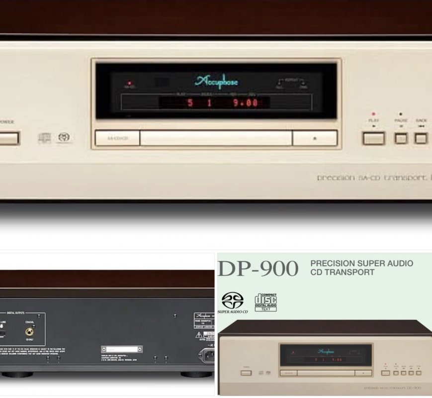 ขายเครื่องเล่นทรานสปอร์ต SACD/Cd player ไฮเอนด์ Accuphase DP-900