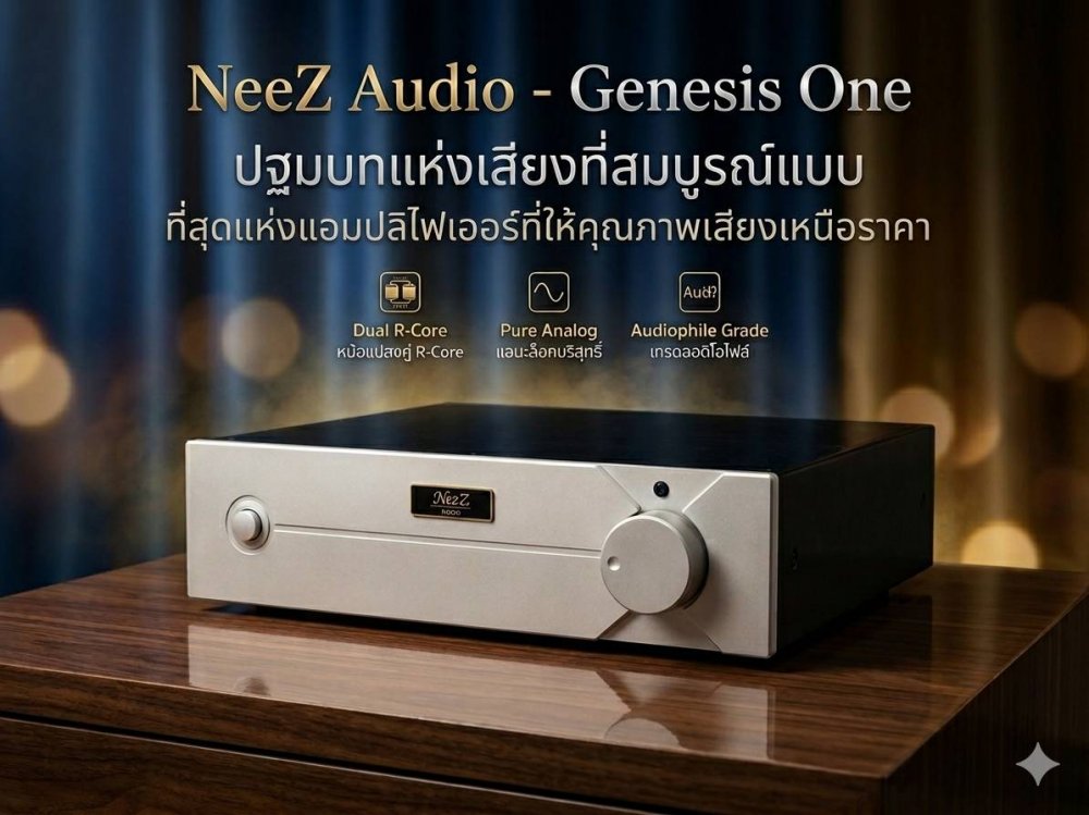 แอมป์ Genesis one อยากรู้เสียงดีไหม 